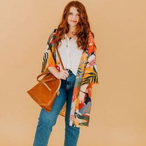 Vita Chiffon Floral duster